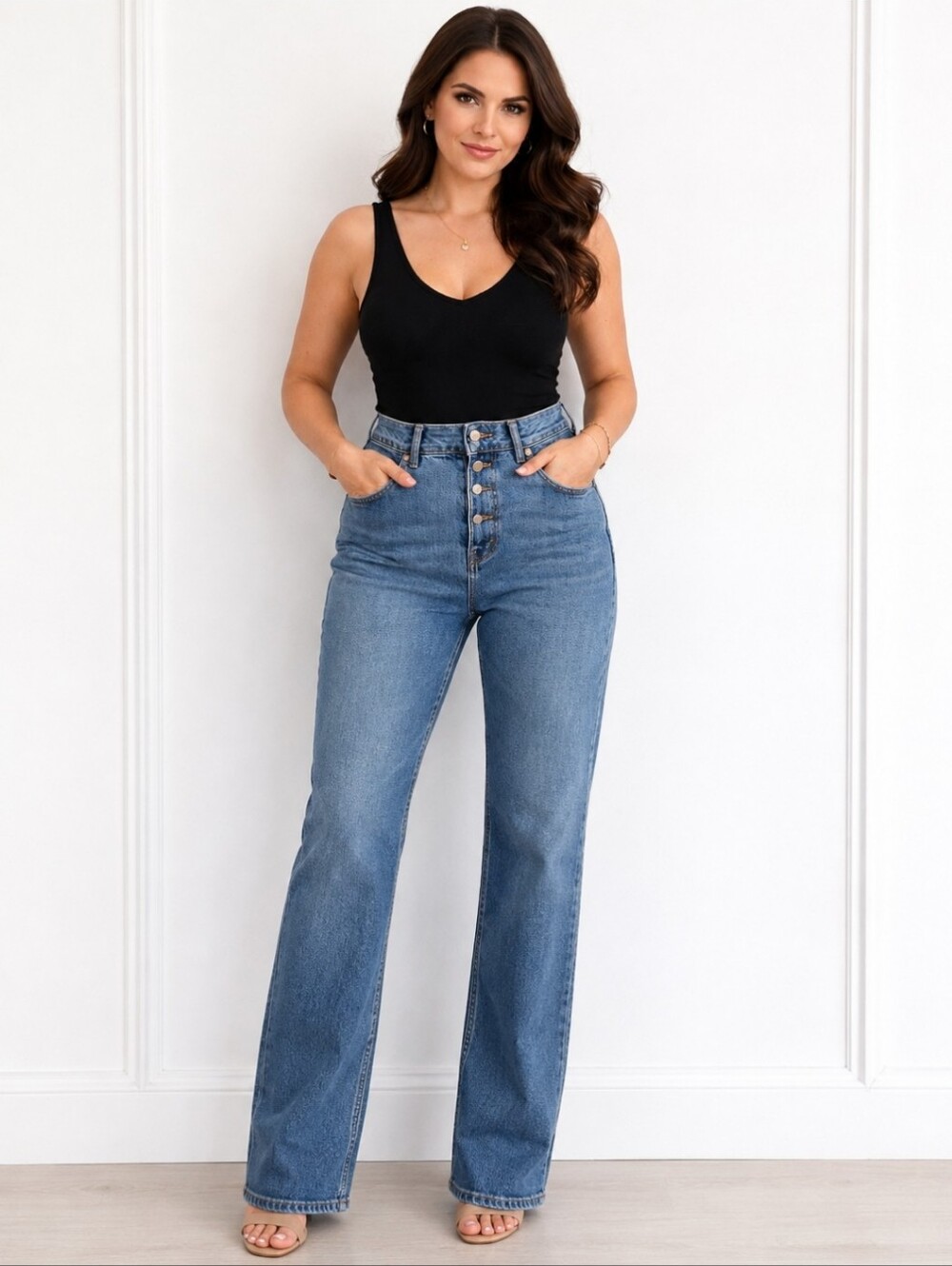 & Denim | Mom Jeans Ultra High Waist Size 6 - Picture 13 of 13